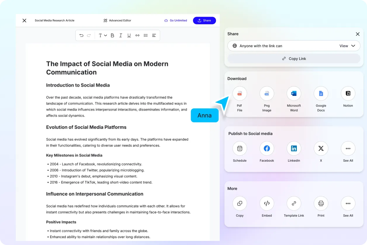 Free AI Research Article Generator, Free Research Article Maker Online